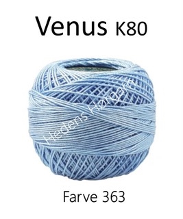 Venus K80 farve 363 Lys blå